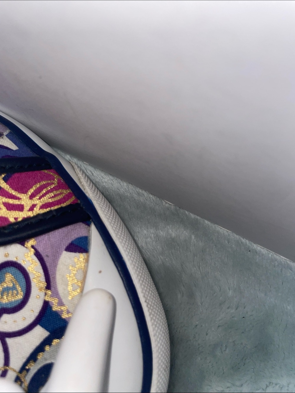 Coach ‘Barrett’ Poppy C Signature Low Top Woman’s Sneakers - Picture 8 of 15